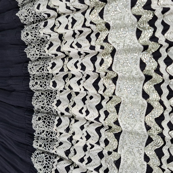 60's Fiesta Dress By Desert Flower Orginals Waist 32 Size M-L - Picture 13 of 15